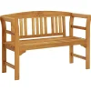 Tuinbanken-vidaXL - Tuinbank - Bruin - Acaciahout - 114 cm