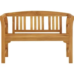Tuinbanken-vidaXL - Tuinbank - Bruin - Acaciahout - 114 cm