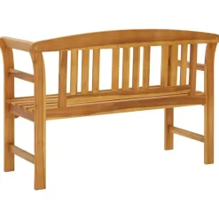 Tuinbanken-vidaXL - Tuinbank - Bruin - Acaciahout - 114 cm