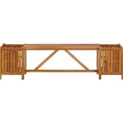 vidaXL - Tuinbank - Bruin - Hout - 150 x 30 x 40 cm