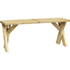 Tuinbanken-vidaXL - Tuinbank - Grenenhout grenenhout - 110 cm