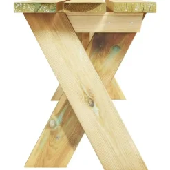 Tuinbanken-vidaXL - Tuinbank - Grenenhout grenenhout - 110 cm