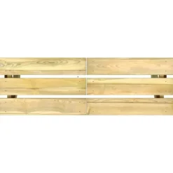Tuinbanken-vidaXL - Tuinbank - Grenenhout grenenhout - 110 cm