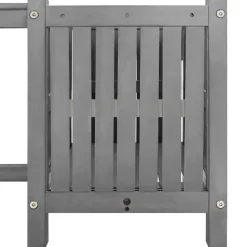 vidaXL - Tuinbank - Grijs - Acaciahout - 150 x 30 x 40 cm