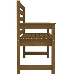 vidaXL - Tuinbank - Honingbruin - Grenenhout - 109 x 48 x 91.5 cm