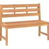 Tuinbanken-vidaXL - Tuinbank - Teakhout - 114 cm