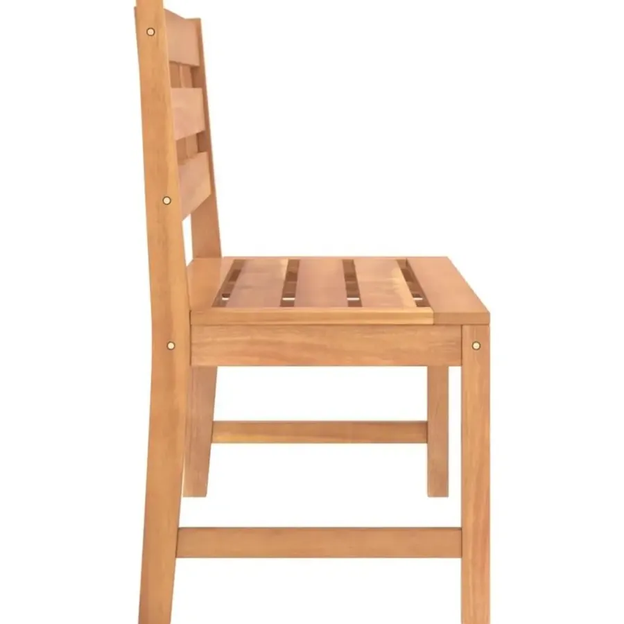 Tuinbanken-vidaXL - Tuinbank - Teakhout - 114 cm