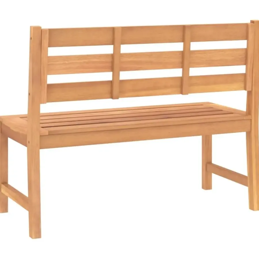 Tuinbanken-vidaXL - Tuinbank - Teakhout - 114 cm