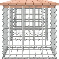 vidaXL - Tuinbank schanskorfontwerp - Massief douglashout - 203x44x42 cm