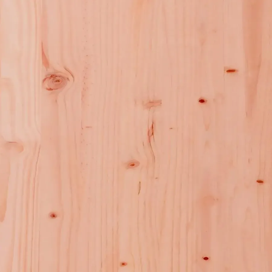 Loungebanken-vidaXL - Tuinbank 2-zits - Bruin - Hout - Met kussens en voetenbank