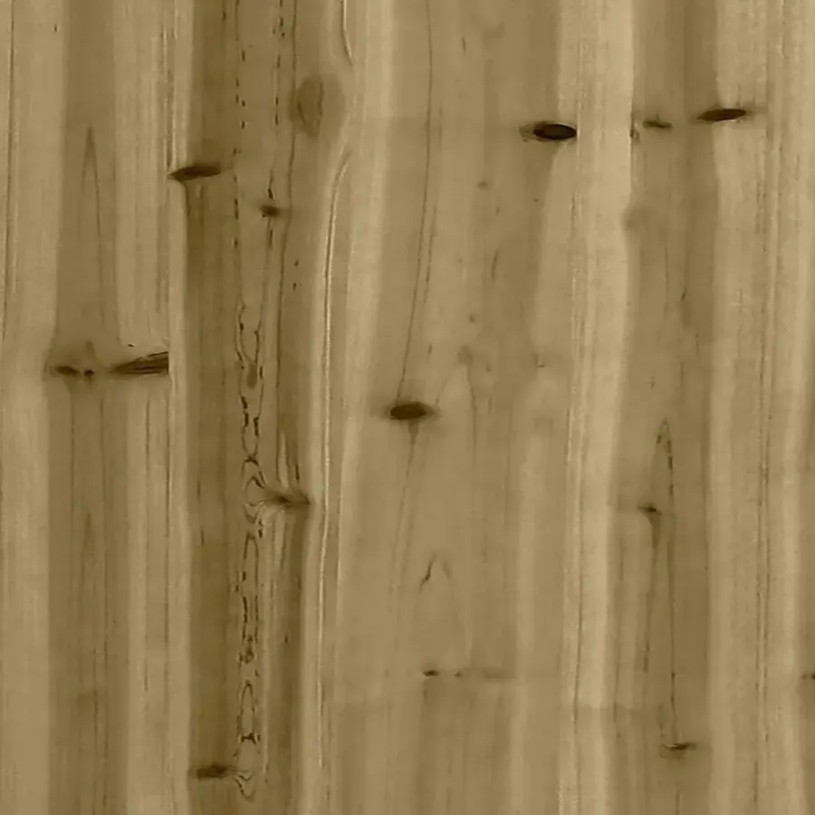 Tuinbanken-vidaXL - Tuinbanken zonder armleuninge - Bruin - Hout - 2 stuks