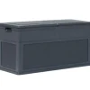 Kussenboxen-vidaXL - Tuinbox - Antraciet - Kunststof