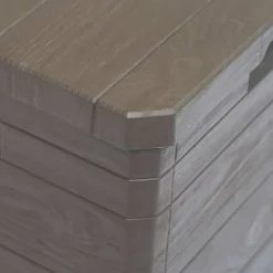 Kussenboxen-vidaXL - Tuinbox - Bruin - Kunststof