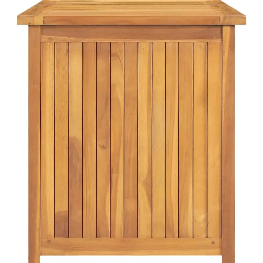 vidaXL - Tuinbox - Bruin - Teakhout - 200 x 50 x 55 cm