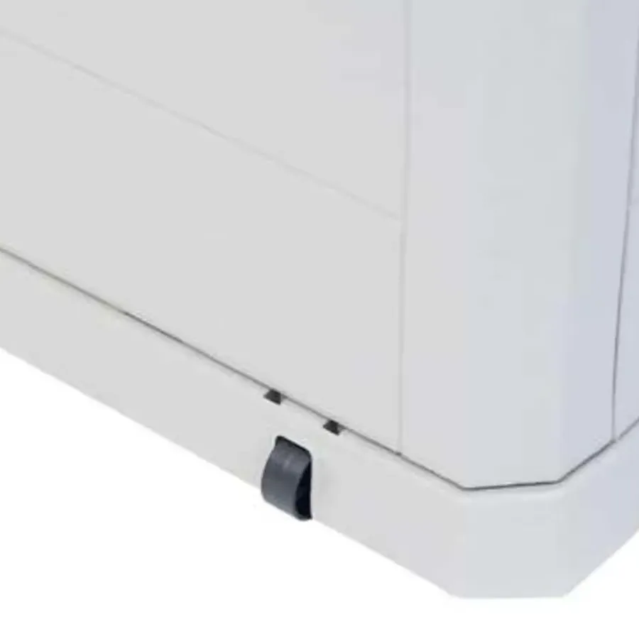 Kussenboxen-vidaXL - Tuinbox - Grijs - Kunststof