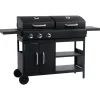 Barbecues En Accessoires-vidaXL - Tuingrill - Zwart - Staal