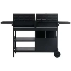 Barbecues En Accessoires-vidaXL - Tuingrill - Zwart - Staal