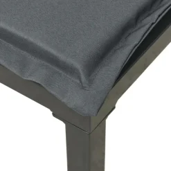 Loungeset Elementen-vidaXL - Tuinhoekstoelen - Zwart en grijs - Poly rattan - 2 stuks - Met kussens