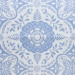 Buiten Vloerkleden|Buiten Vloerkleden-vidaXL - Tuinkleed - Blauw - Polyetheen - 190 x 290 cm