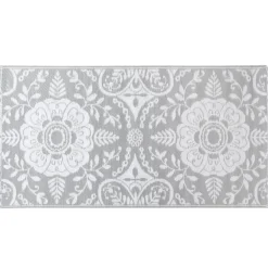 vidaXL - Tuinkleed - Grijs - Polyetheen - 80 x 150 cm