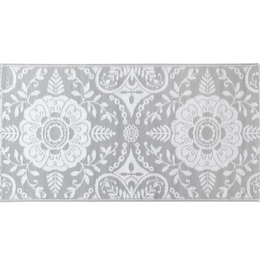 vidaXL - Tuinkleed - Grijs - Polyetheen - 80 x 150 cm