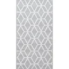 Buiten Vloerkleden|Buiten Vloerkleden-vidaXL - Tuinkleed - Grijs - Polyetheen - 190 x 290 cm