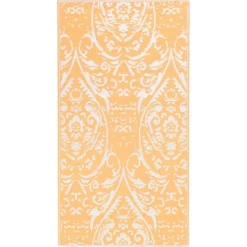 vidaXL - Tuinkleed - Oranje - Polyetheen - 160 x 230 cm