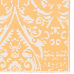 vidaXL - Tuinkleed - Oranje - Polyetheen - 160 x 230 cm