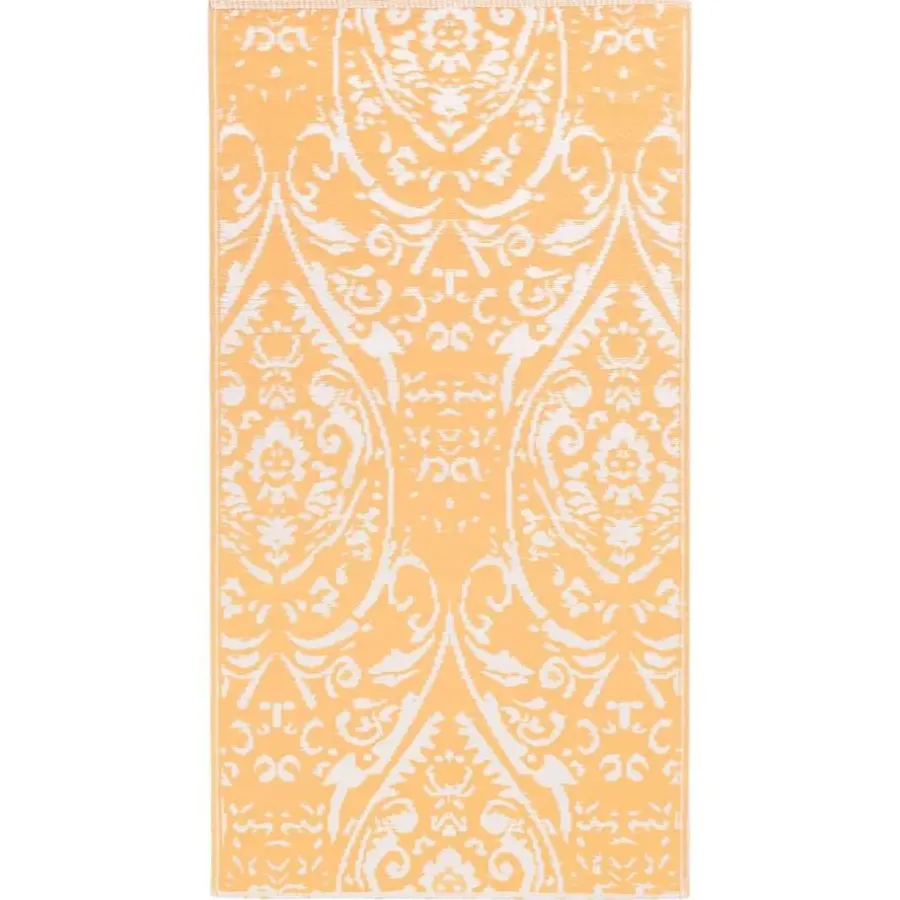 vidaXL - Tuinkleed - Oranje - Polyetheen - 80 x 150 cm