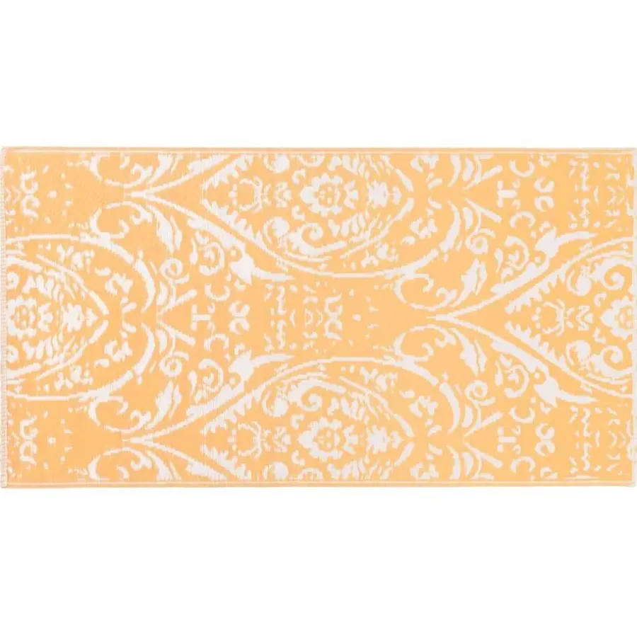 vidaXL - Tuinkleed - Oranje - Polyetheen - 80 x 150 cm