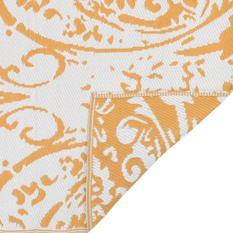 vidaXL - Tuinkleed - Oranje - Polyetheen - 190 x 290 cm