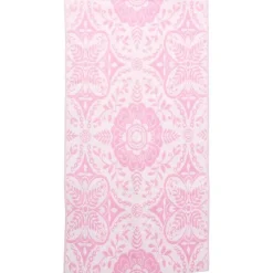 Buiten Vloerkleden|Buiten Vloerkleden-vidaXL - Tuinkleed - Roze - Polyetheen - 120 x 180 cm