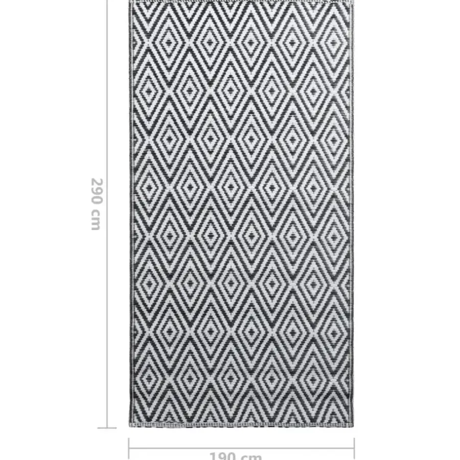 vidaXL - Tuinkleed - Wit - Polyetheen - 190 x 290 cm