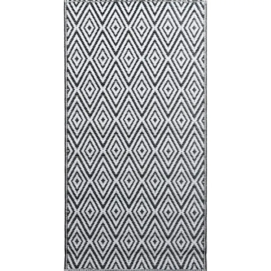 Buiten Vloerkleden|Buiten Vloerkleden-vidaXL - Tuinkleed - Wit - Polyetheen - 80 x 150 cm