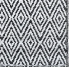 Buiten Vloerkleden|Buiten Vloerkleden-vidaXL - Tuinkleed - Wit - Polyetheen - 80 x 150 cm