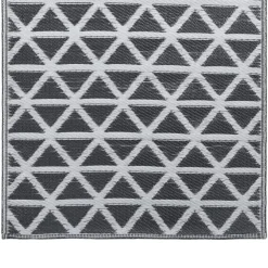 vidaXL - Tuinkleed - Zwart - Polyetheen - 190 x 290 cm