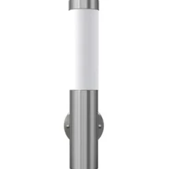 vidaXL - Tuinlamp - Zilver - Roestvrij staal