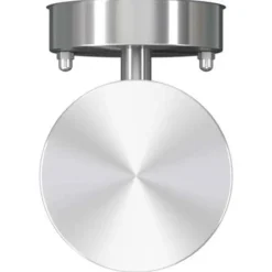vidaXL - Tuinlamp - Zilver - Roestvrij staal
