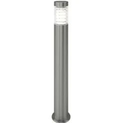 Staande Lampen-vidaXL - Tuinlamp - Zilver - Roestvrij staal