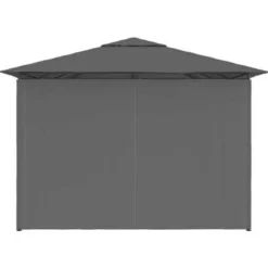 vidaXL - Tuinpaviljoen - Antraciet - Stof