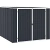 Tuinhuizen-vidaXL - Tuinschuur - Antraciet - Staal