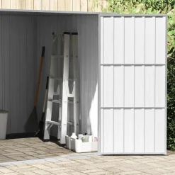 Tuinhuizen-vidaXL - Tuinschuur - Antraciet - Staal