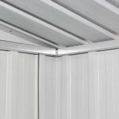 Tuinhuizen-vidaXL - Tuinschuur - Antraciet - Staal