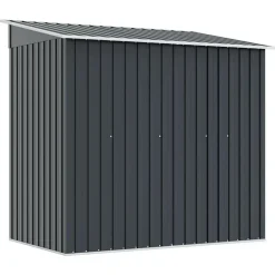 Tuinhuizen-vidaXL - Tuinschuur - Antraciet - Staal