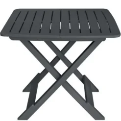 Bistro- & Balkonsets-vidaXL - Tuinset - Antraciet - Kunststof