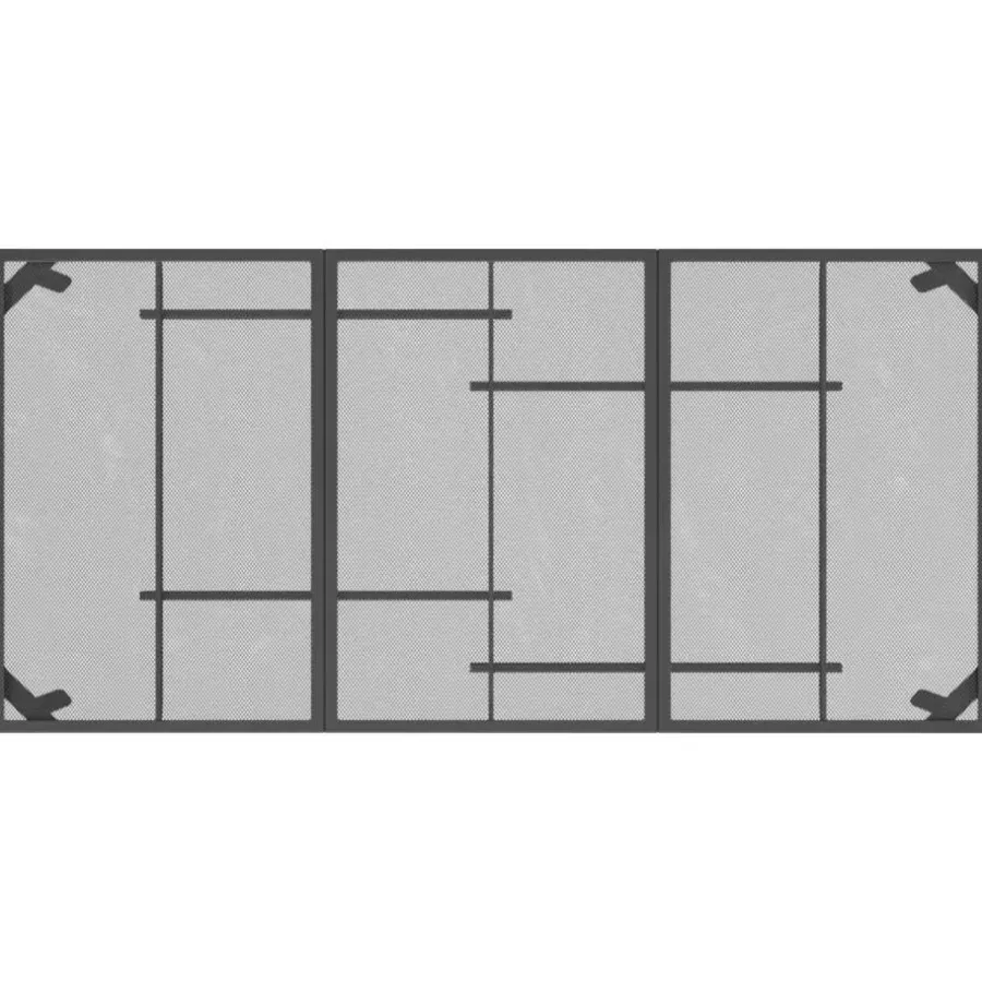vidaXL - Tuinset - Antraciet - Metaal - 7 stuks