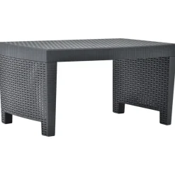 Bistro- & Balkonsets-vidaXL - Tuinset - Antraciet - Kunststof