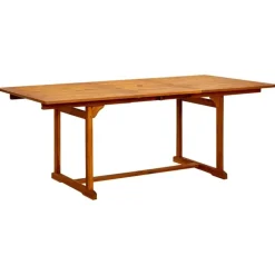 vidaXL - Tuinset - Bruin - Acaciahout - 7 stuks