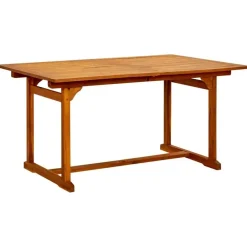 vidaXL - Tuinset - Bruin - Acaciahout - 7 stuks