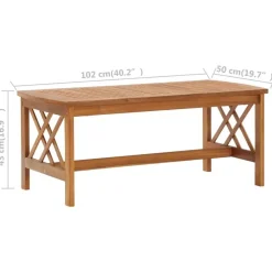 Tuinbanken-vidaXL - Tuinset - Grijs - Hout